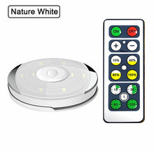 Load image into Gallery viewer, Dimmable Lighting LED Battery Puck Lights with Remote Control Touch Sensor Under Cabinet Lights for Kitchen Wardrobe Closet Lamp