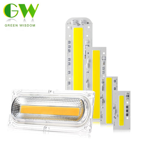 LED COB Chip AC 220V 30W 50W 100W 150W Smart IC White Warm White Bright COB Chip Light Source for DIY Flood Light Spotlight